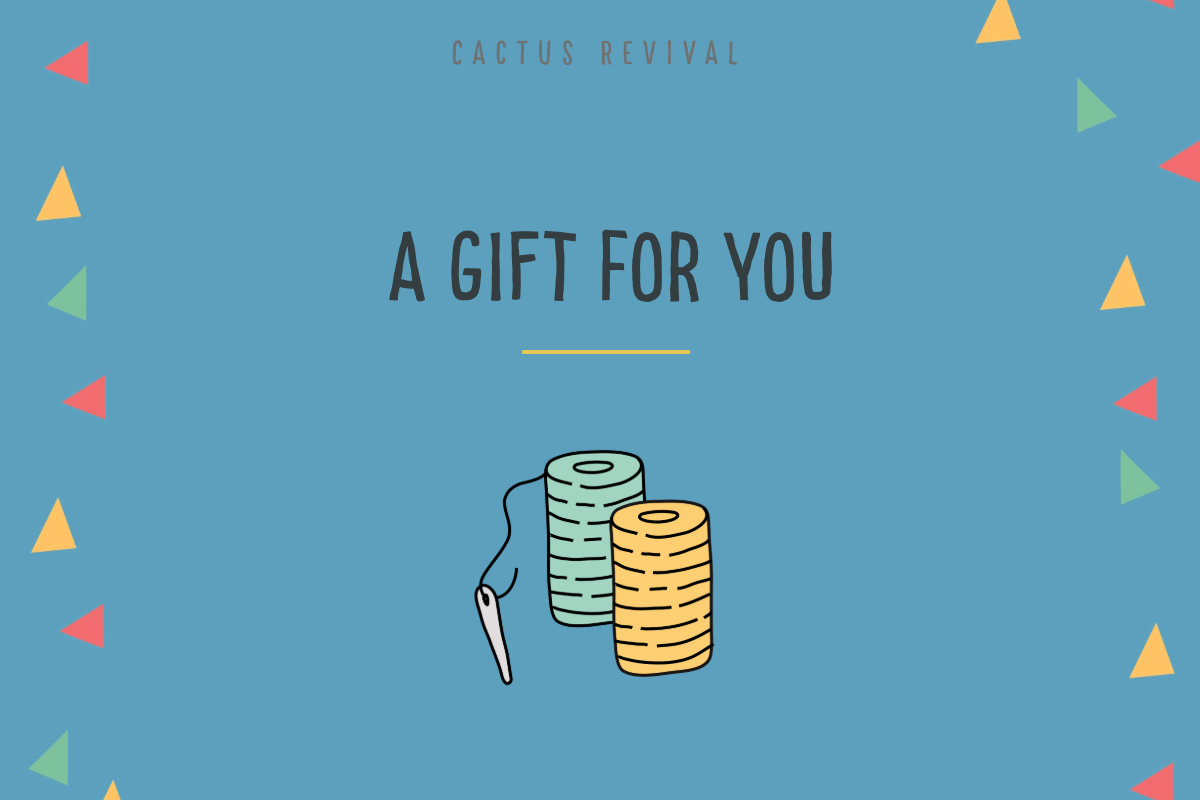 Cactus Revival gift card