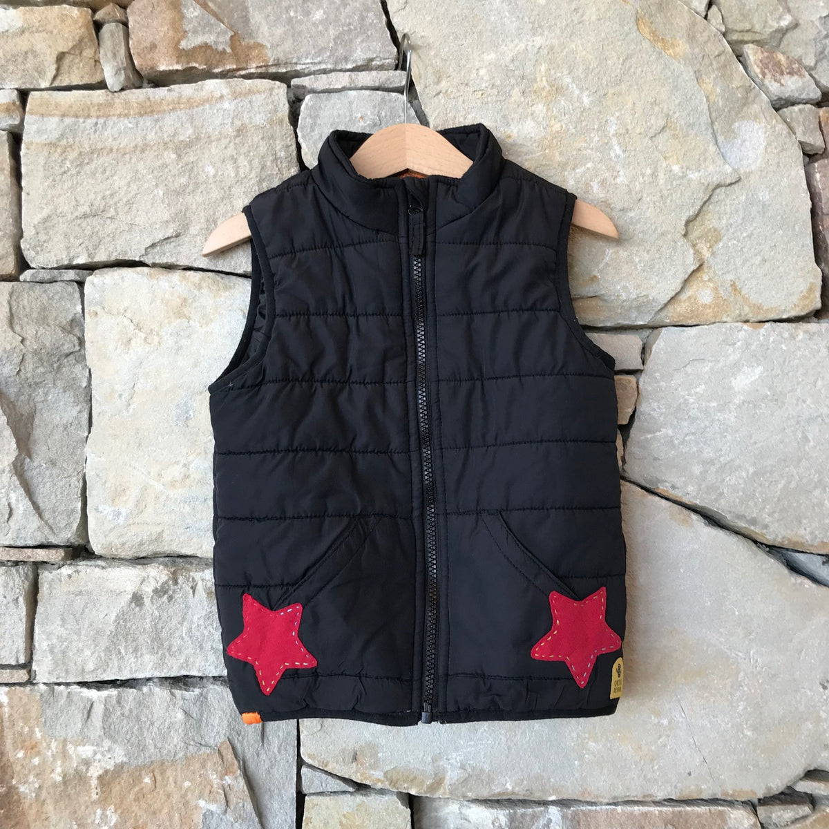 Starry starry black vest - SIZE 4