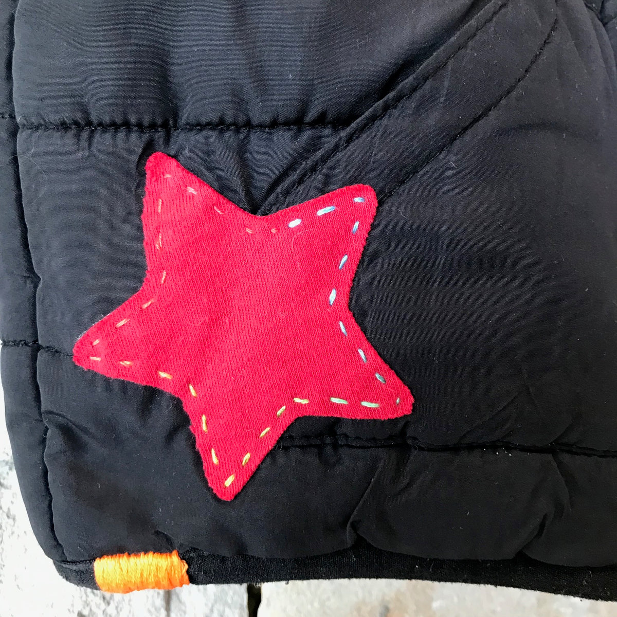 Starry starry black vest - SIZE 4