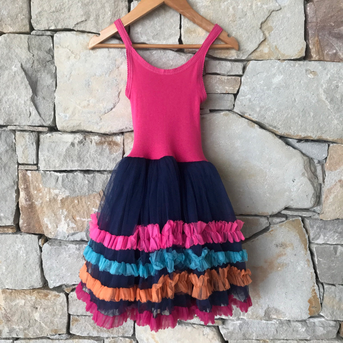 Ruffled party dress