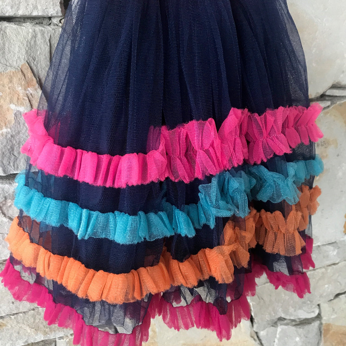 Ruffled party dress