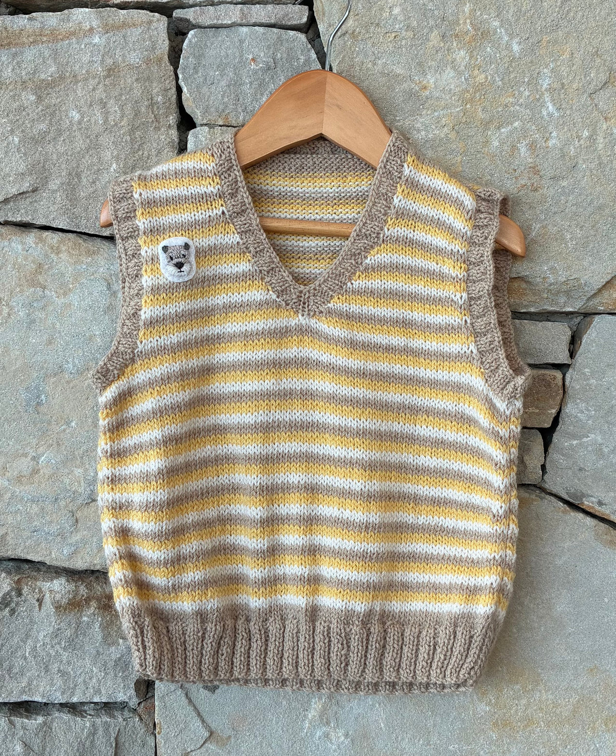 Little Terrier Knitted Vest