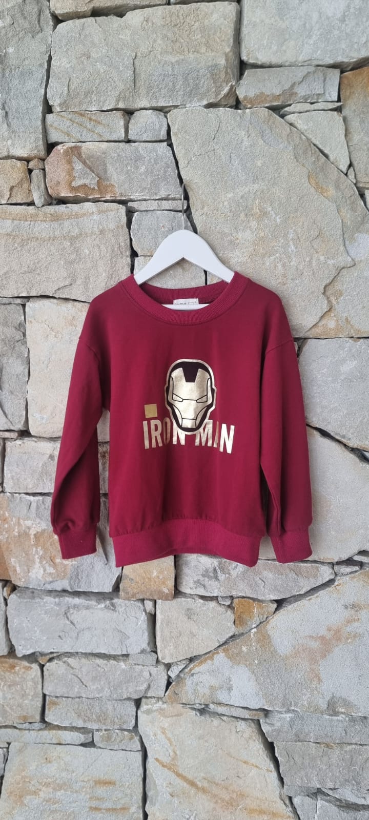 Ironman superhero windcheater