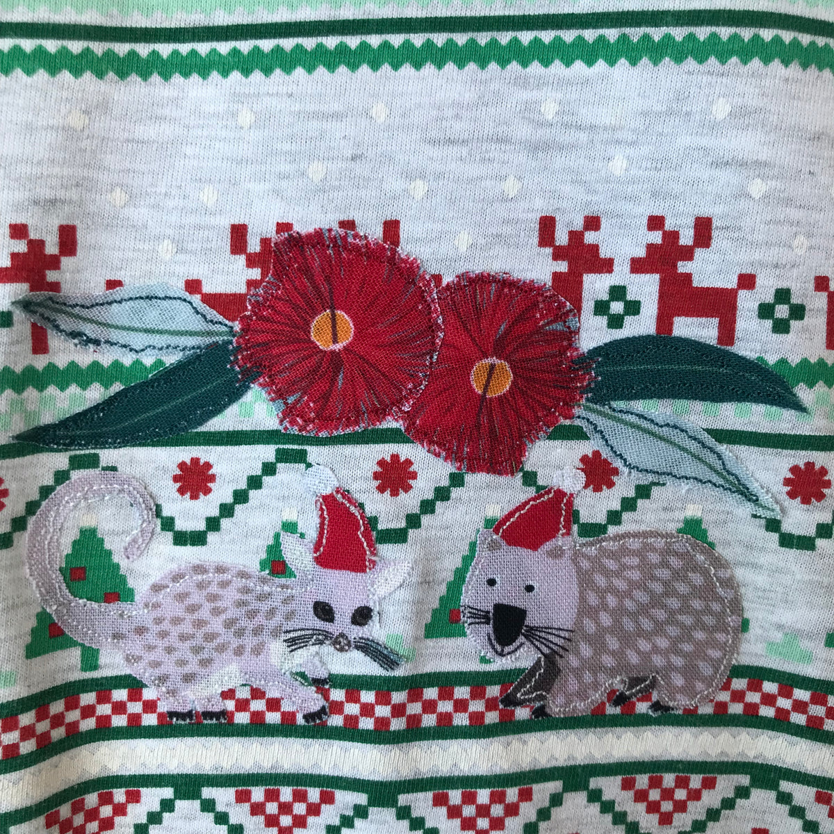 Aussie Christmas short pyjamas - size 12